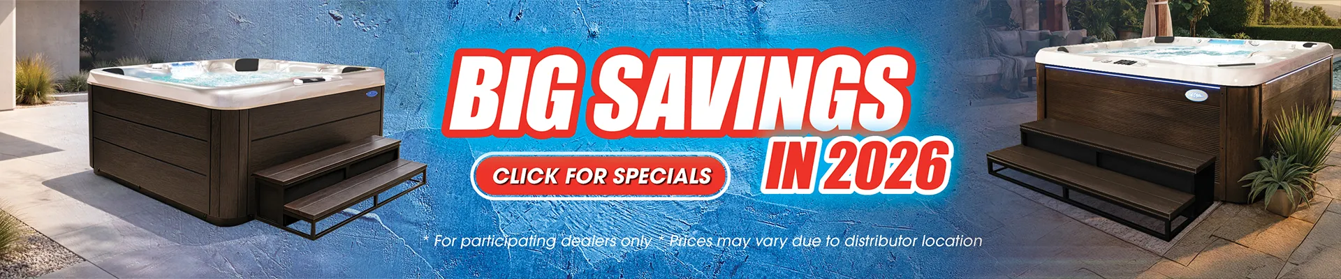 Calspas hot tub being used in a family setting - Flint