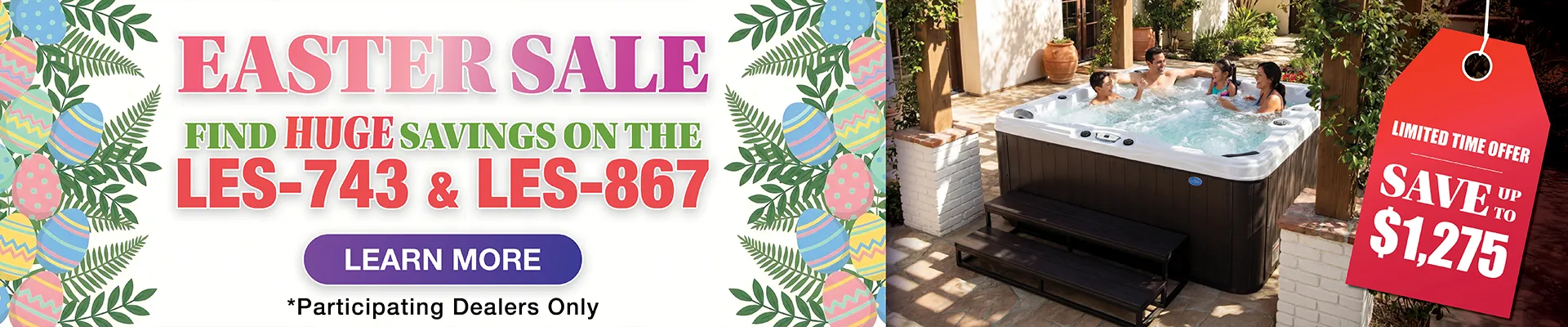 Calspas hot tub being used in a family setting - Flint